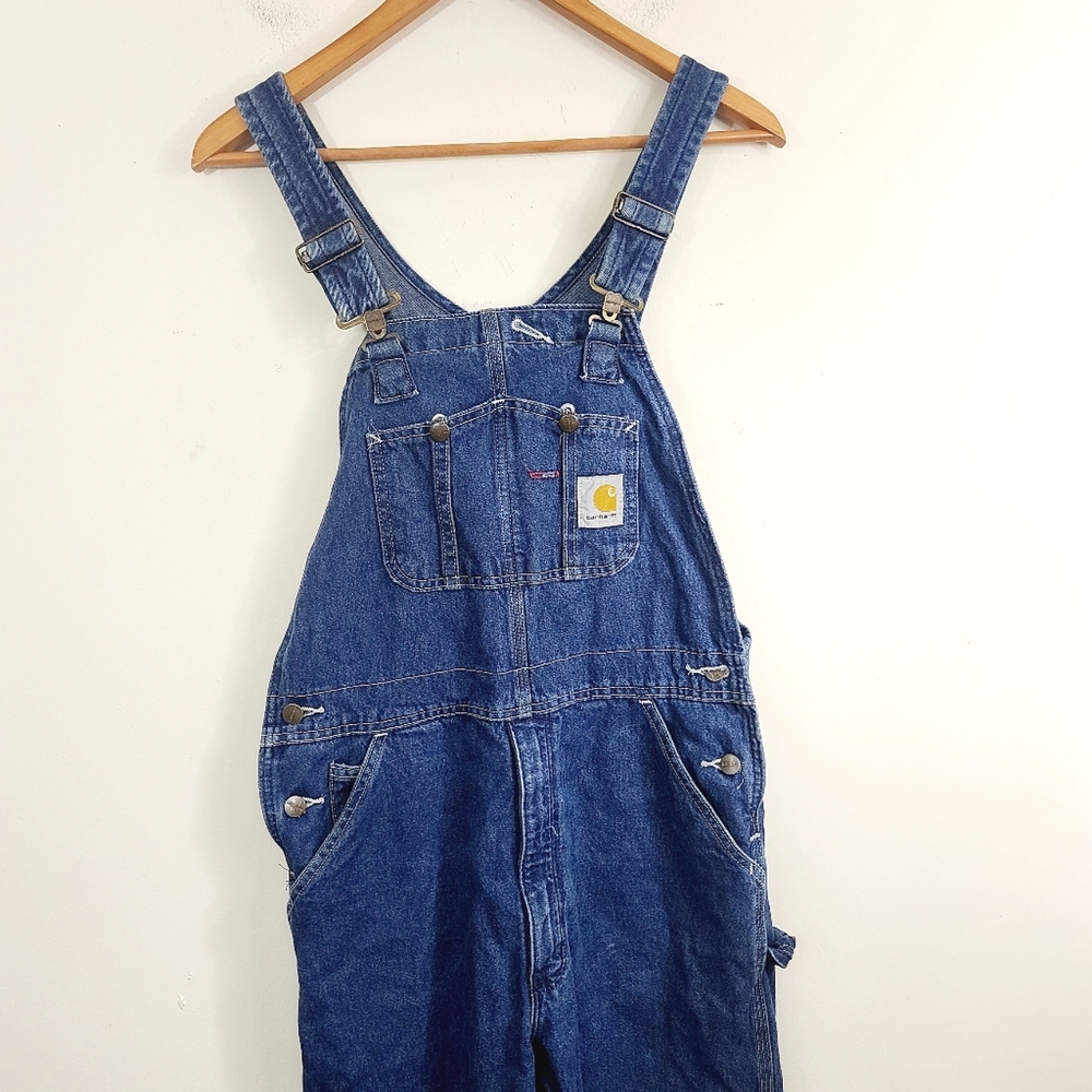 Carhartt Denim Bib Overalls